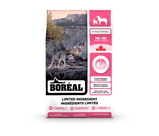 Boréal Functional, Nourriture à Ingrédients Limités Pour Chien - Porc 10kg