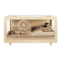 Habitat MAISONNETTE Living World pour hamster, 80 x 40 x 47 cm
