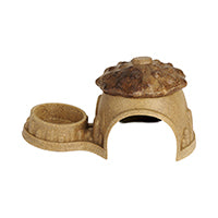 Cachette comestible Living World, Maisonnette, brune, 230 g