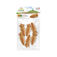 Jouet à mâcher comestible Living World, Carottes, orange, paquet de 6, 78 g (2,7 oz)