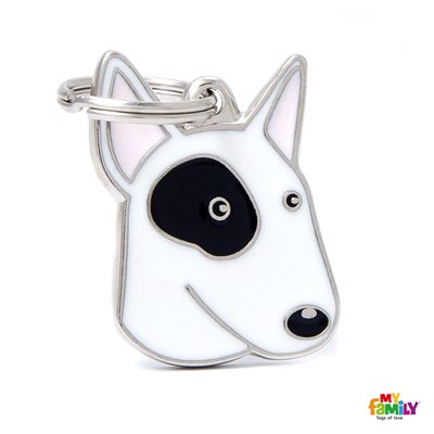 Medaille Black And White Bull Terrier