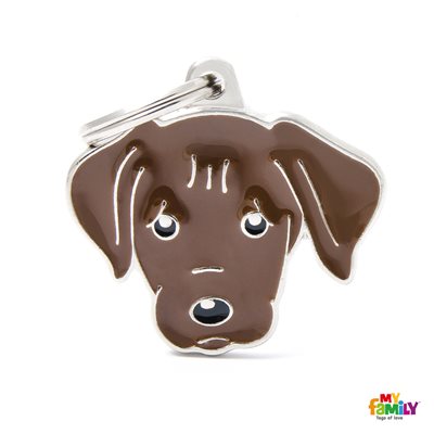 Medaille Chocolate Labrador