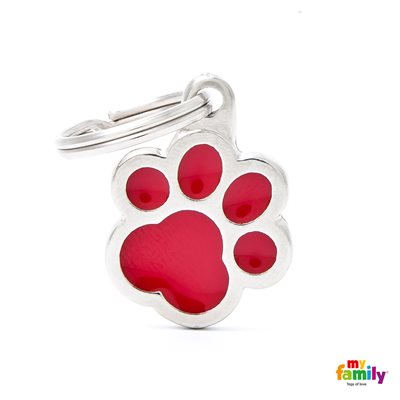 Medaille Red Pawprint