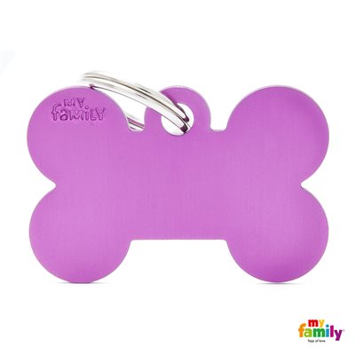 Medaille Big Bone Aluminium Purple