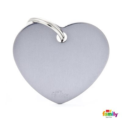 Medaille Grey Big Heart