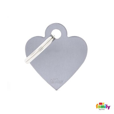 Medaille Grey Small Heart