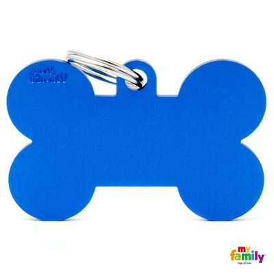 Medaille Blue Xl Aluminium Bone