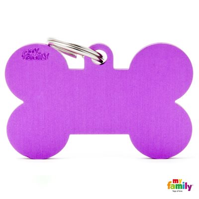 Medaille Purple Xl Aluminium Bone