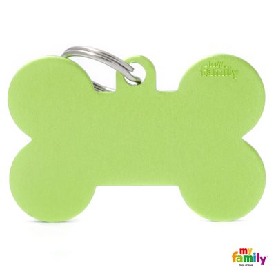 Medaille Green Xl Aluminium Bone