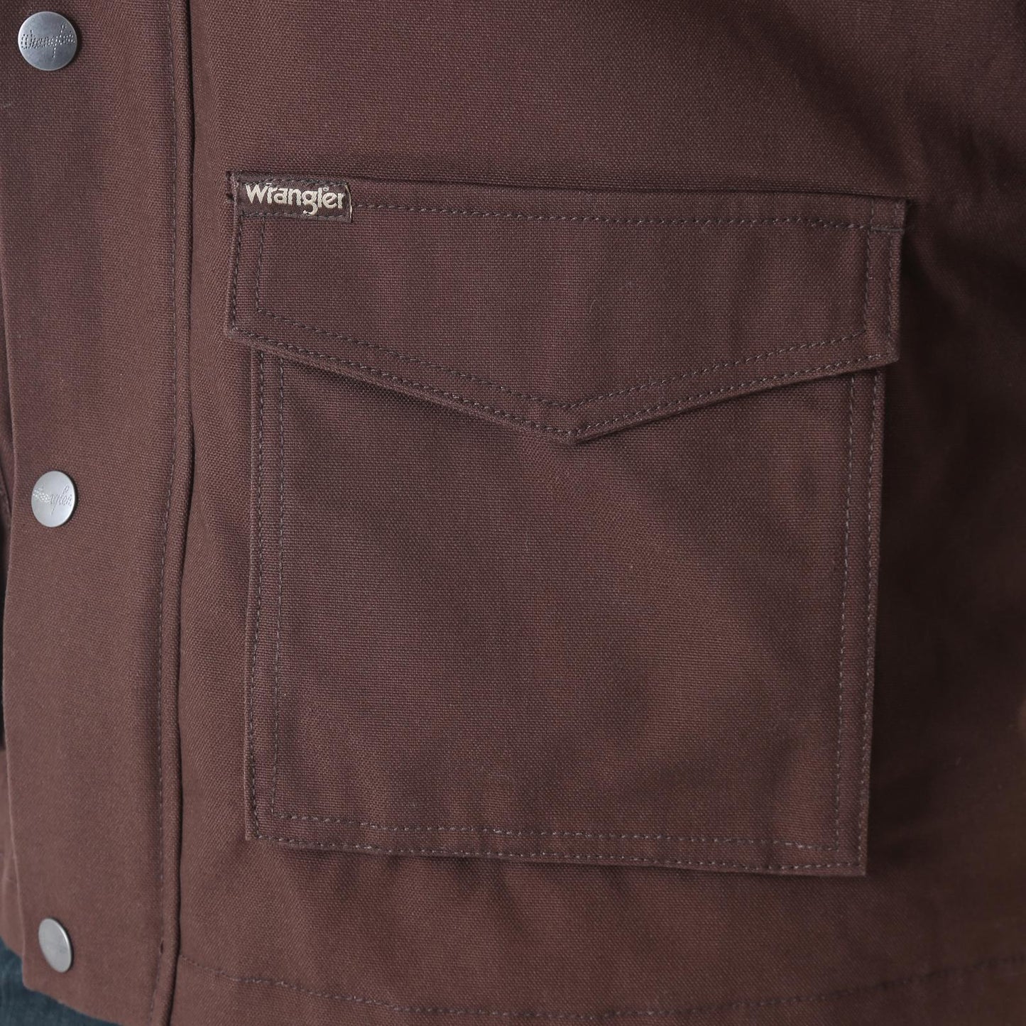Wrangler Barn Coast Brun Foncé pour Homme