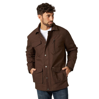 Wrangler Barn Coast Brun Foncé pour Homme
