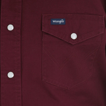 Wrangler Men's Authentic Cowboy Cut Chemise pour Homme