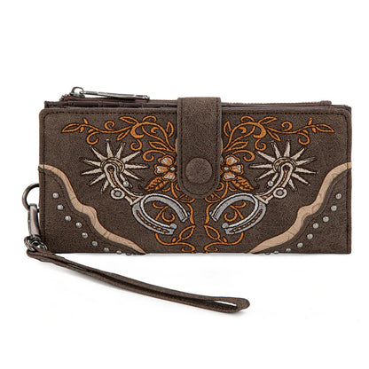 Porte-feuille Montana West Collection brodée