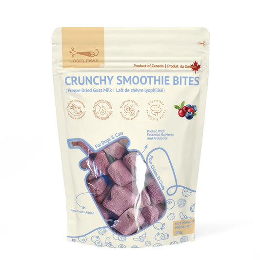 Bouchées de smoothie croquantes - Fruits rouges mélangés