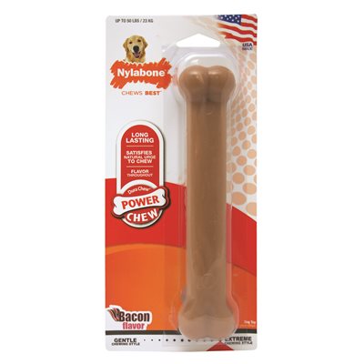 Nylabone Os Durable Bacon Géant