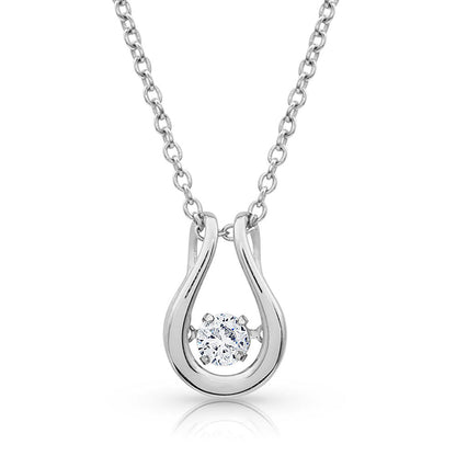 Montana Silversmiths Collier en verre dansant