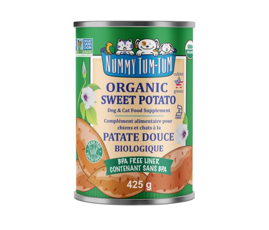 Nummy Tum-tum Complément Alimentaire Pour Chien Et Chat - Patate Douce Biologique 425gr