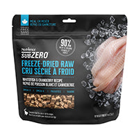 Nourriture Nutrience SubZero Cru séché à froid, Repas de poisson blanc/canneberge, 227 g