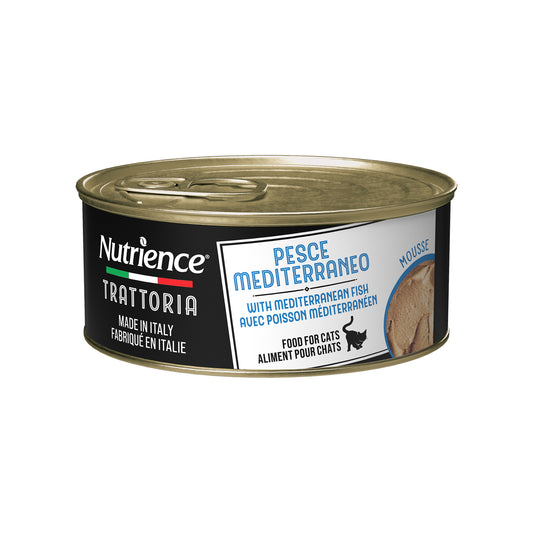 Nutrience Conserve Trattoria avec Poisson Mousse , 85g