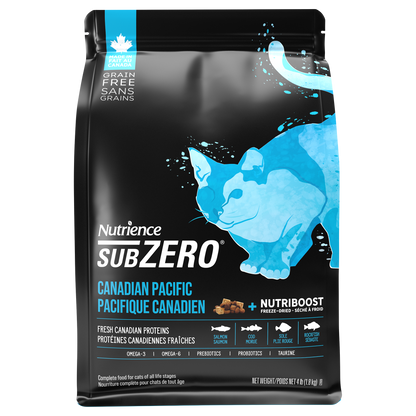 Nutrience SubZero pour chats, Pacifique canadien, 1,8 kg