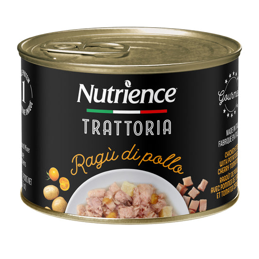 Nourriture Nutrience Trattoria pour chiens, Ragoût de poulet, 190 g