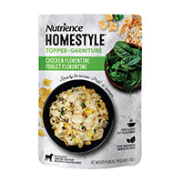 Garnitures Nutrience Style maison pour chiens, Poulet florentine, 152 g