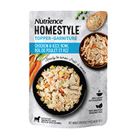 Garnitures Nutrience Style maison pour chiens, Poulet et riz, 152 g