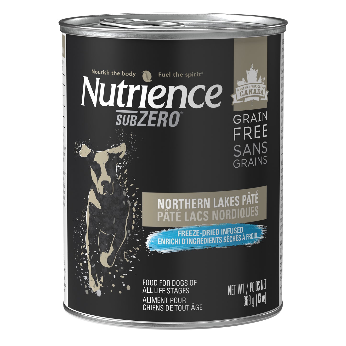 Nutrience Subzero Conserve Chien Lac Nordique 369G