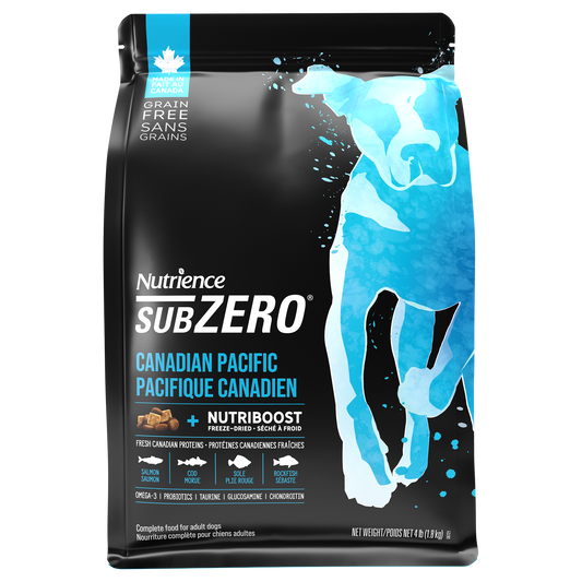 Nutrience SubZero pour chiens, Pacifique canadien,1,8 kg