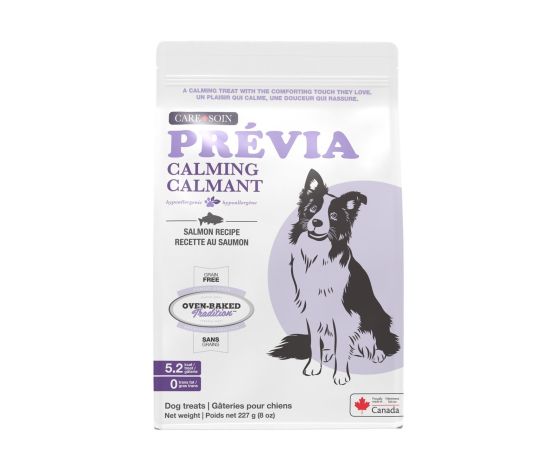 Obt Gâteries Pour Chien, Sans Grains / Prévia - Calmant, Recette Au Saumon