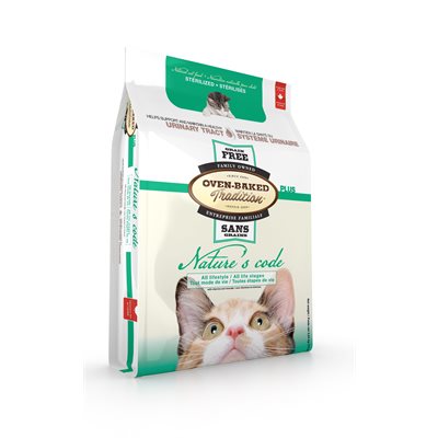 Obt Nature'S Code Nourriture Seche Sg Pour Chat Soins Urinai