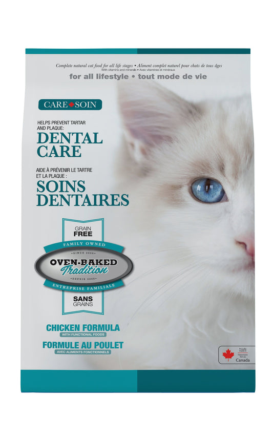 Ovenbaked tradition Nourriture Sèche Sans Grains Pour Chat / Soins Dentaires - Poulet 10 Lb