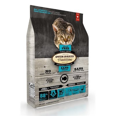 Ovenbaked Tradition nourriture pour Chat Sans Grain Poisson 10Lbs