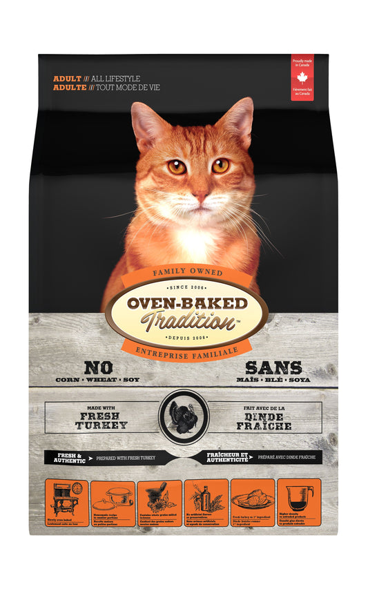 Oven-baked tradition Nourriture Sèche Pour Chat - Dinde 10 Lbs