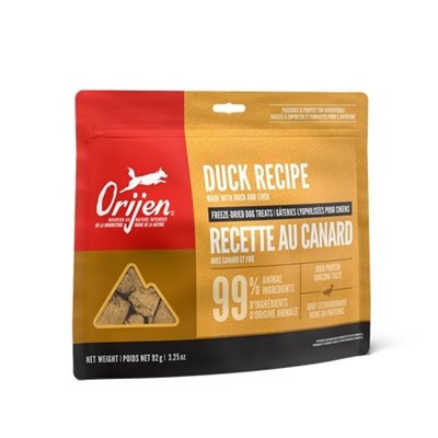 Orijen Gateries Chien Canard 92G