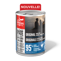 Orijen Pâté Chien Originale avec foie 363g