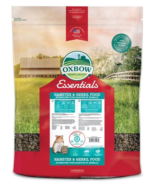 Oxbow Essentials Nourriture pour hamster et Gerbille 15Lbs