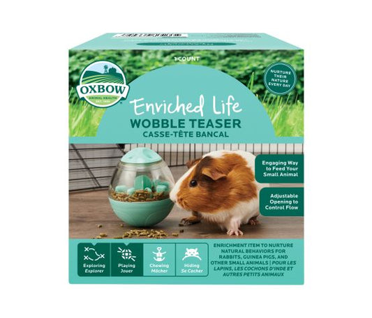 Oxbow Enriched Life - Jeu Interactif Pour Rongeur, Casse-tête Bancal Dist. De Nourriture