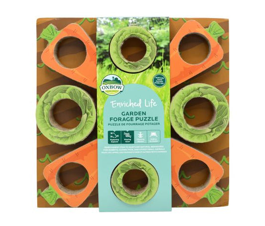 Oxbow Enriched Life - Jeu Interactif Pour Rongeur, Casse-tête De Fourrage Potager