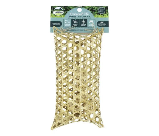Oxbow Enriched Life Gaterie A Macher Pour Rongeur Pochette De Jeu En Bambou