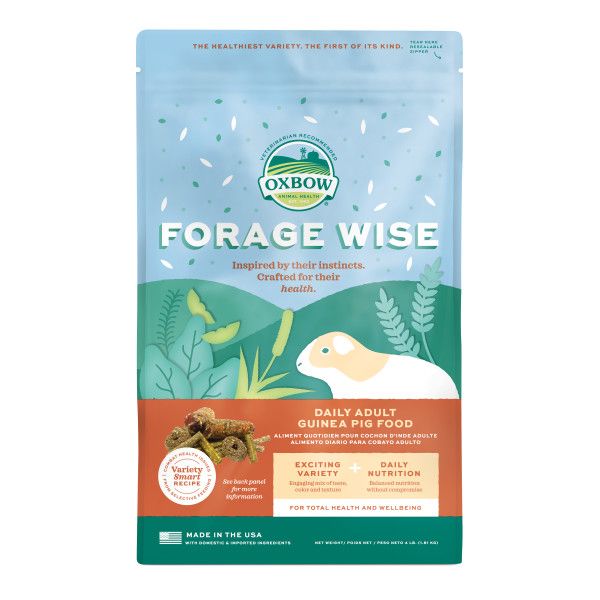 Oxbow Forage Wise - Nourriture Pour Cochon D'inde Adulte 4lb