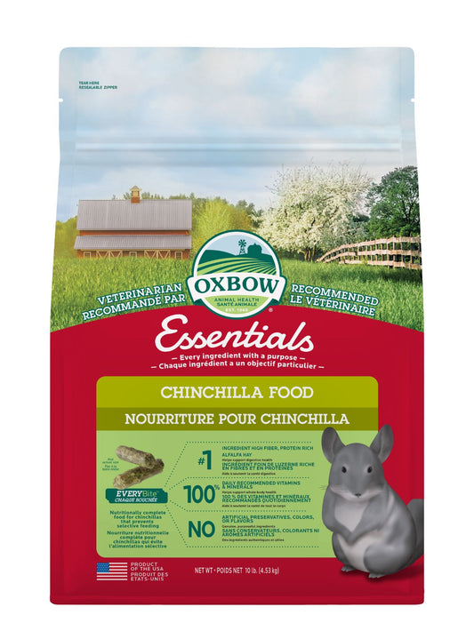 Oxbow Nourriture Chinchilla 10Lbs