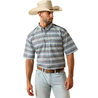 Ariat Chemise pour Homme Pauline à rayures Serape bleu