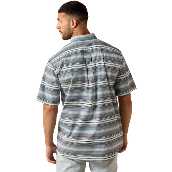 Ariat Chemise pour Homme Pauline à rayures Serape bleu
