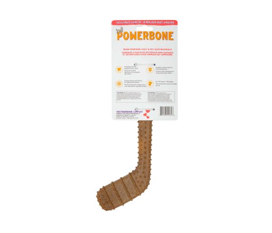 Powerbone Jouet à Mâcher Pour Chien, Nylon & Bambou - Bâton De Hockey 12"