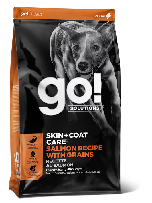 Petcurrean Go! Peau+Poils Chien Saumon 22Lbs