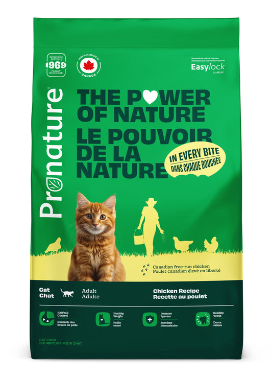 Pronature Nourriture Pour Chat - Recette Au Poulet 10 Kg