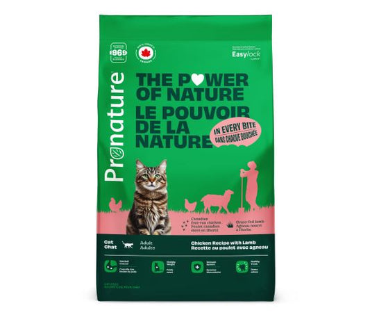 Pronature Nourriture Pour Chat - Recette Au Poulet Avec Agneau 2 Kg