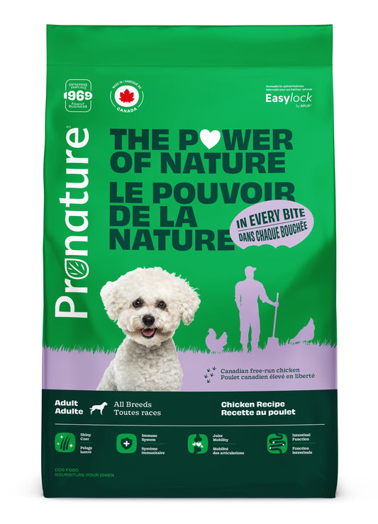 Pronature Nourriture Pour Chien, Toutes Races - Recette Au Poulet 4 Kg