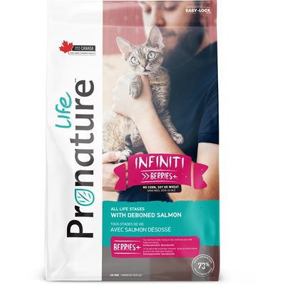 Pronature Life "infiniti" Nourriture Pour Chat - Saumon Désossé 5kg